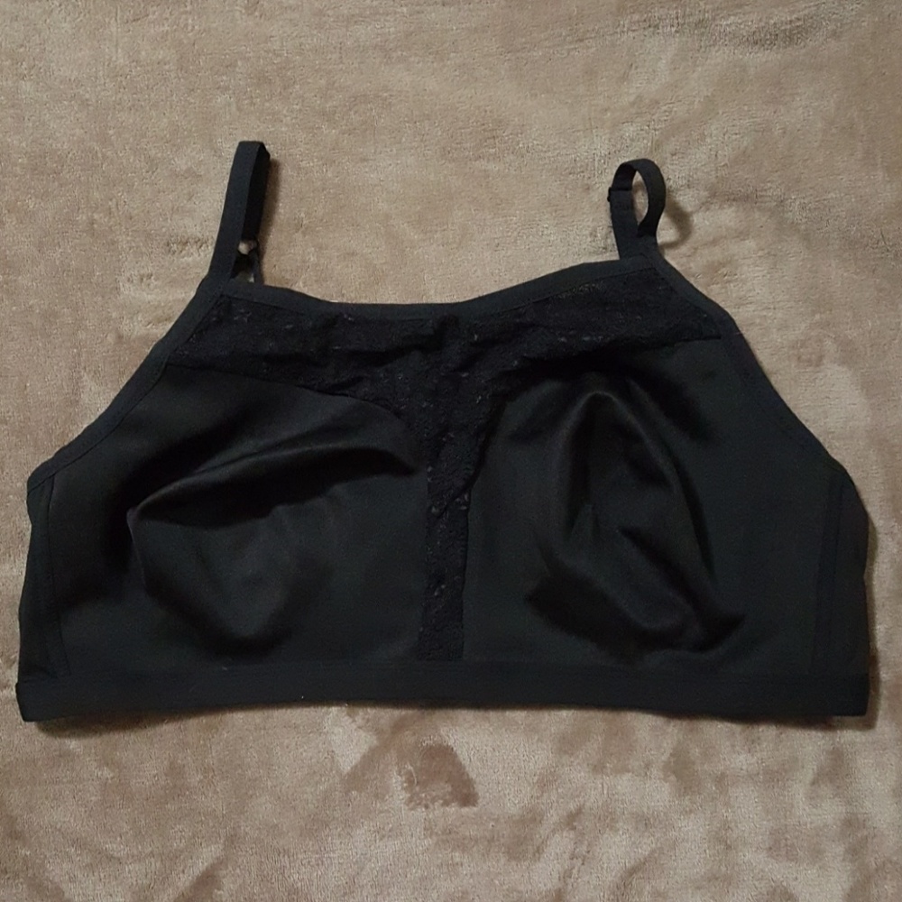New Amoureuse cami bra 44d black